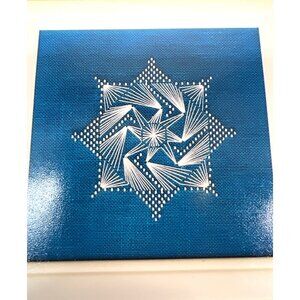 Simply Old-Fashioned Snowflake Shimmer VI Embroidery Pattern